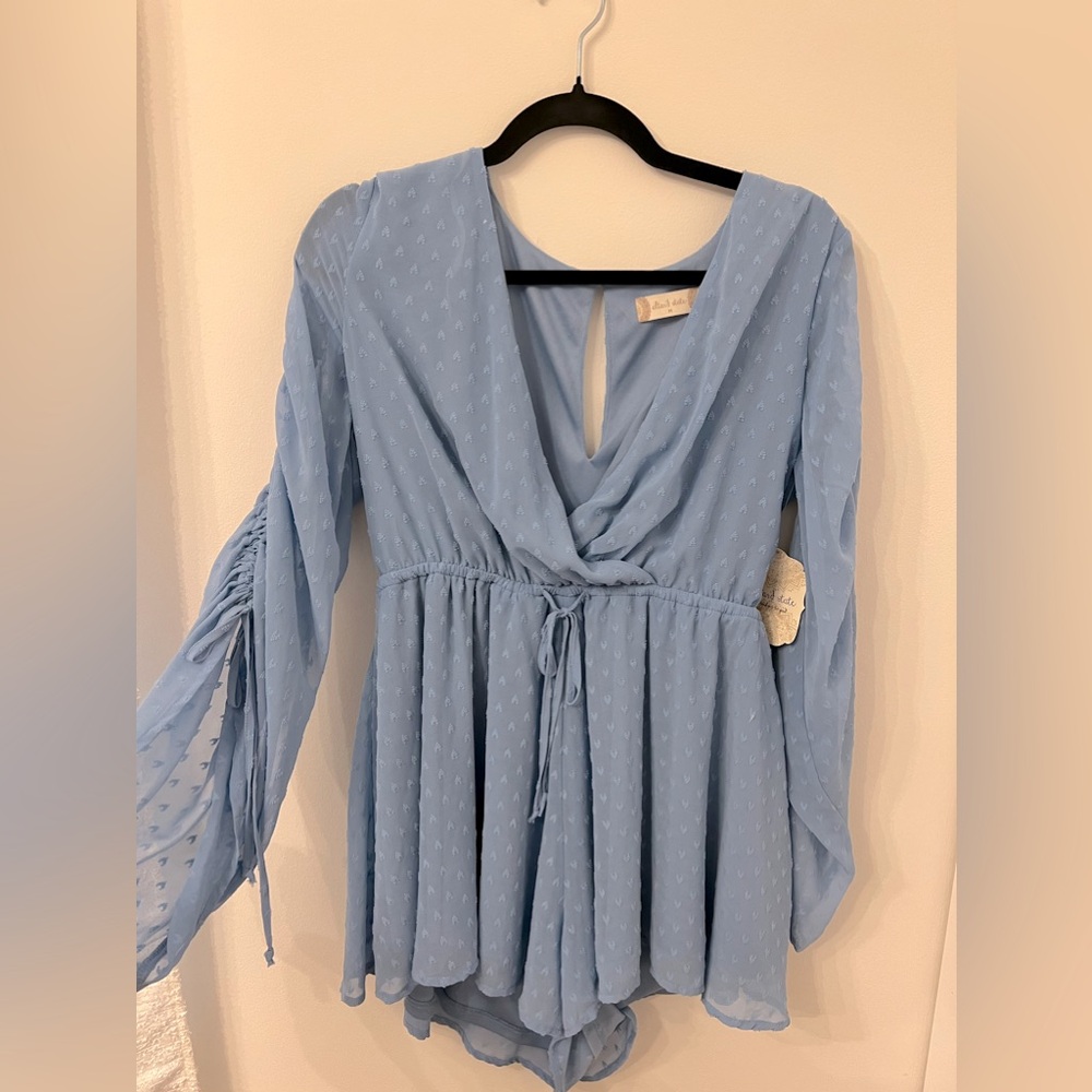 Beautiful Baby Blue ROMPER 🦋